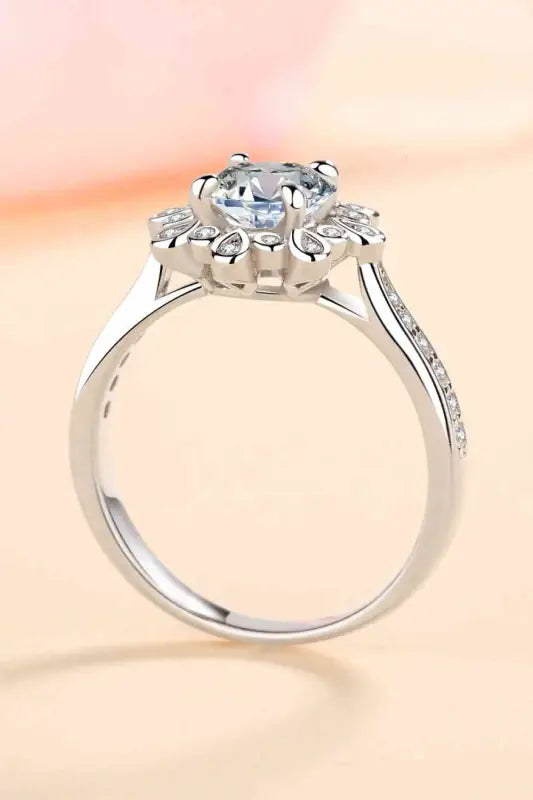 Can’t Stop Your Shine 925 Sterling Silver Moissanite Ring - Ring