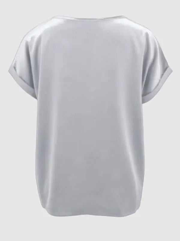 Round Neck Short Sleeve T-Shirt